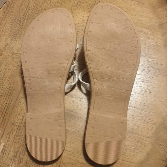Steve Madden White Sandals - Picture 5 of 5